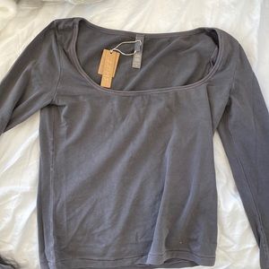 Skims vintage scoop neck long sleeve NEW